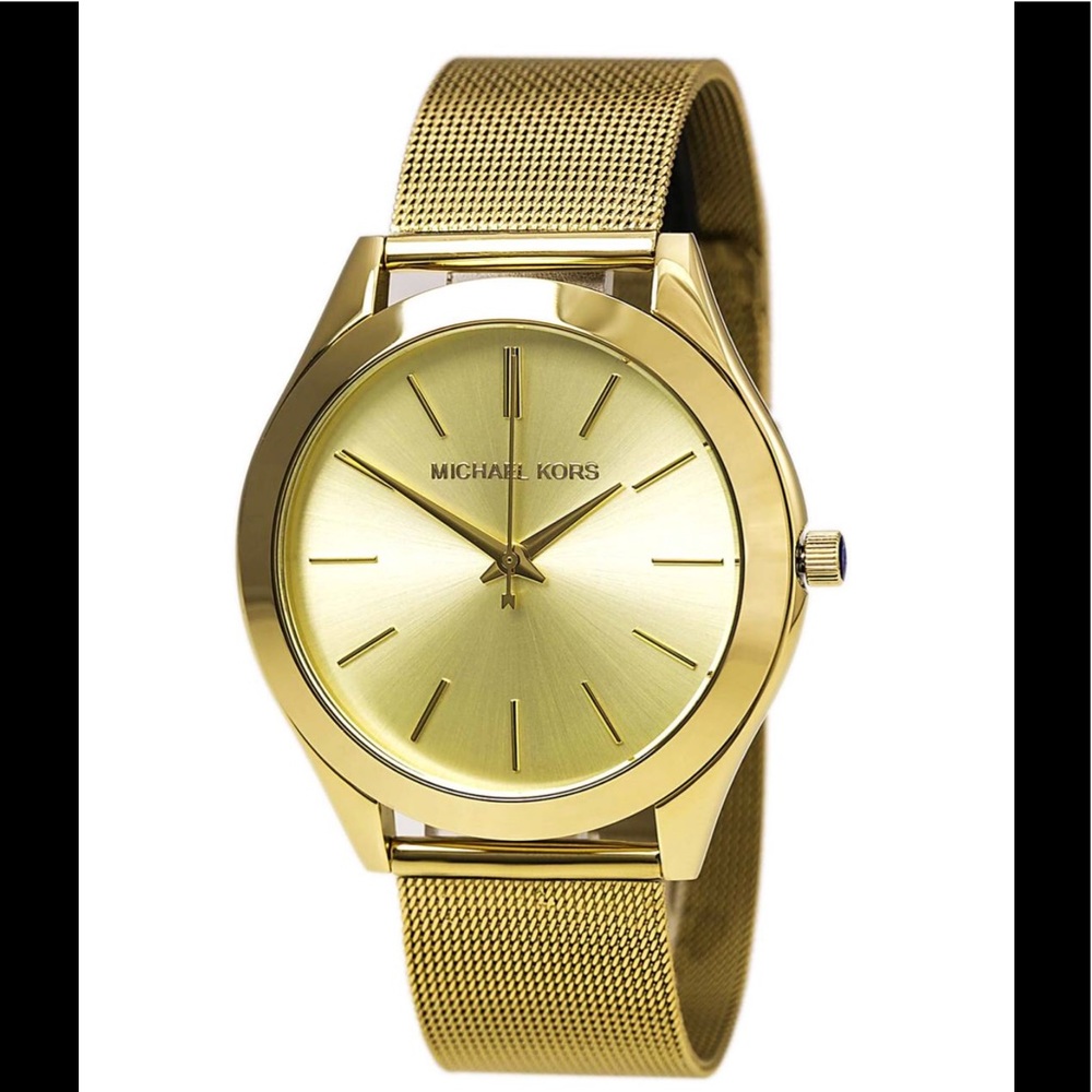 Michael Kors UNISEX Slim Runway Mesh Watch